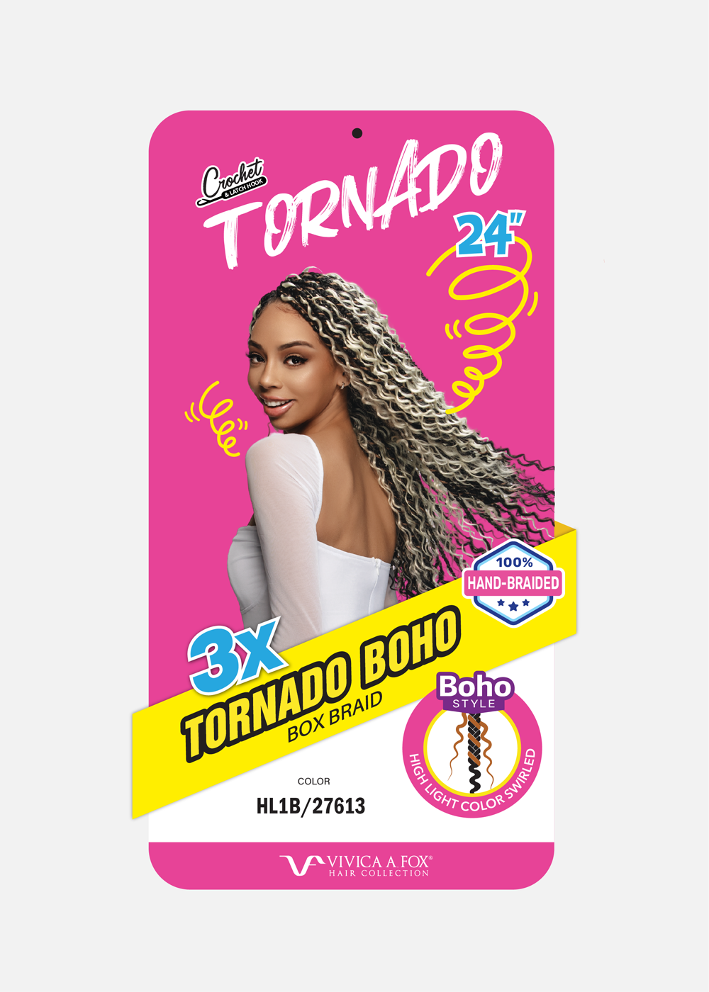 3X Tornado BOHO Box Braid 24"