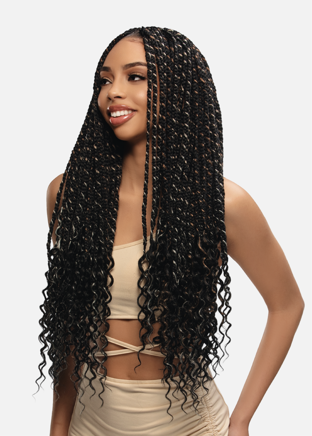 3X Tornado Goddess Box Braid 24"