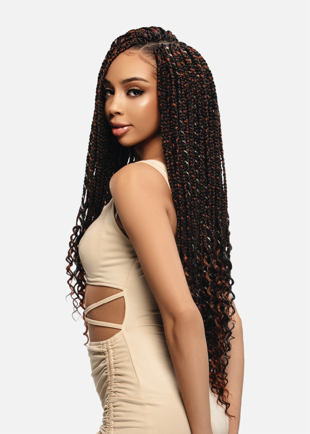 3X Tornado Goddess Box Braid 24"