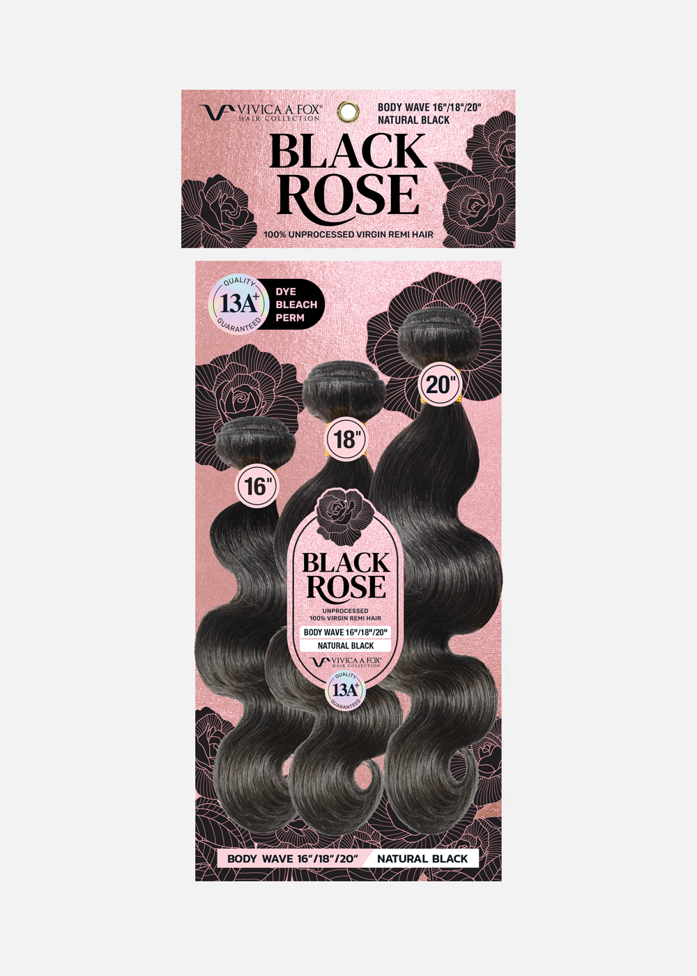 BLACK ROSE 3pcs- Body Wave