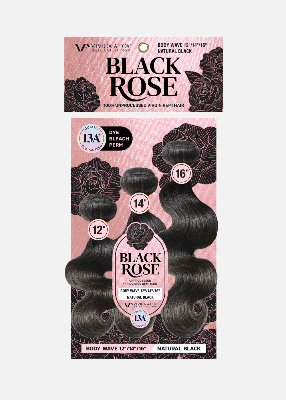 BLACK ROSE 3pcs- Body Wave