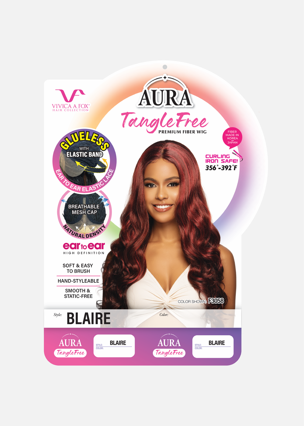 その他 TANGLE FREE wig JBEXTENSION 22 Inches Mix Brown Curly Fiber X, Tangle Less Pre-Cut