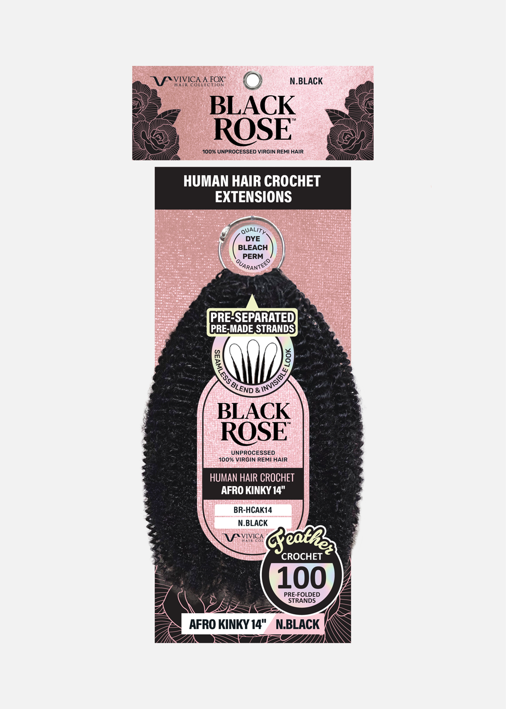 BLACK ROSE HH Crochet Extension- Afro Kinky