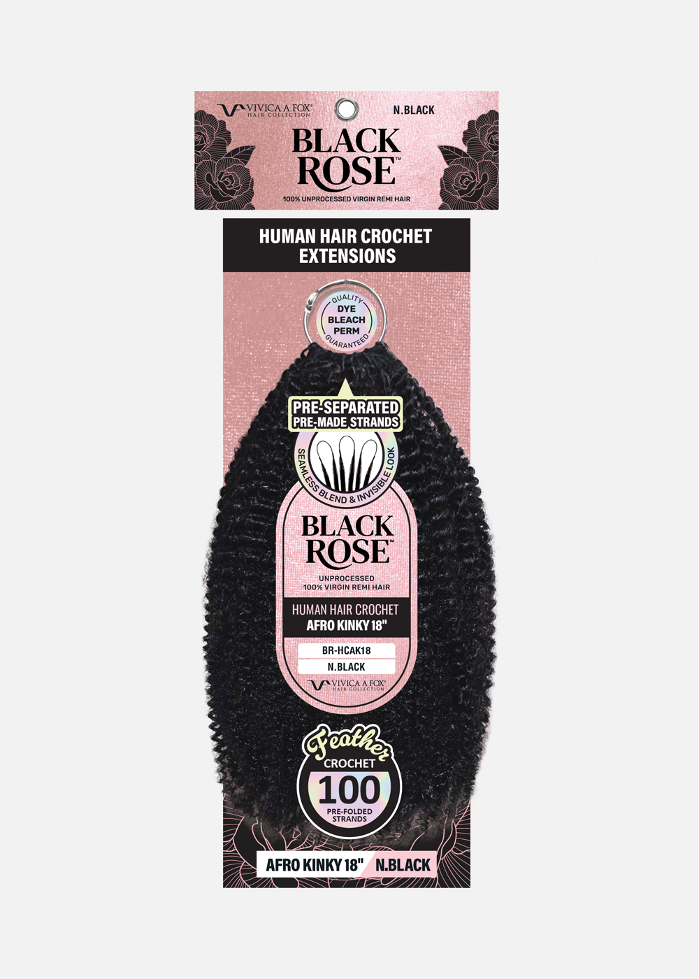 BLACK ROSE HH Crochet Extension- Afro Kinky