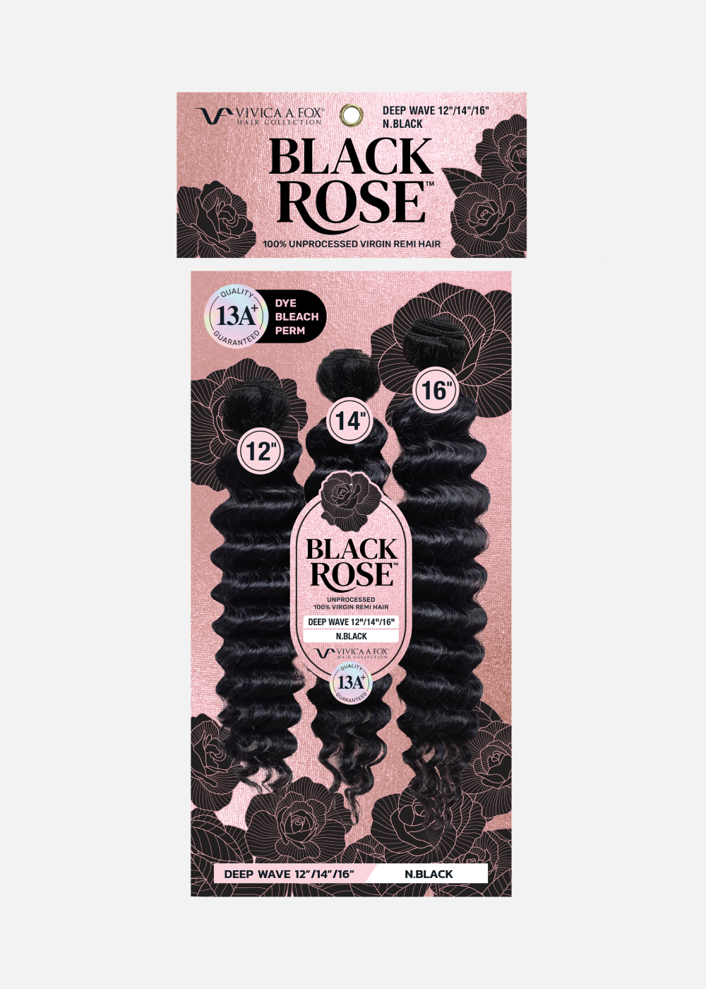 BLACK ROSE 3pcs Bundles- Deep Wave