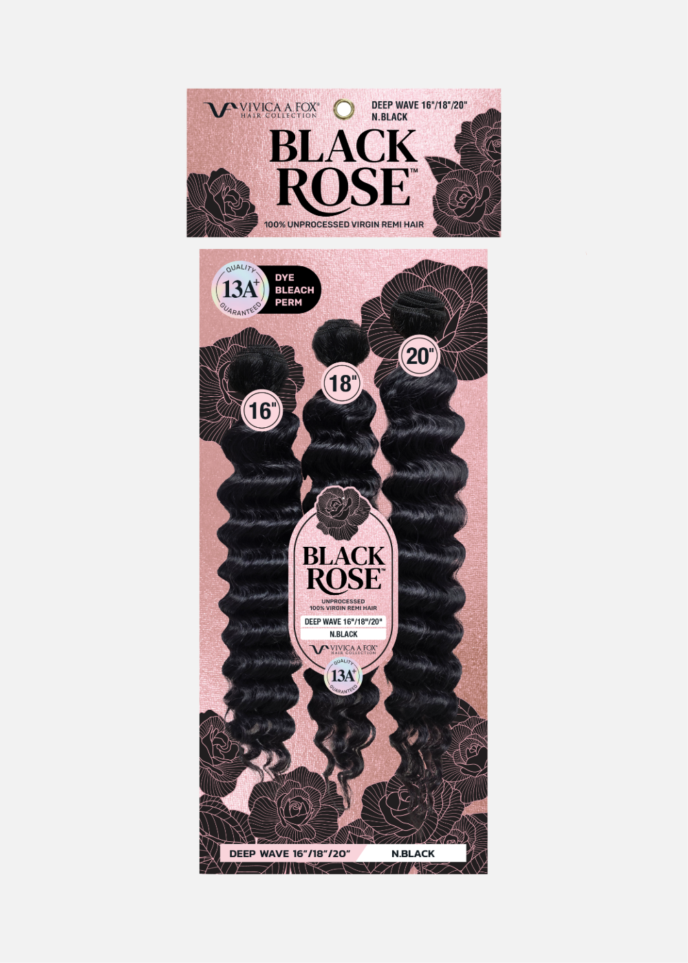 BLACK ROSE 3pcs- Deep Wave
