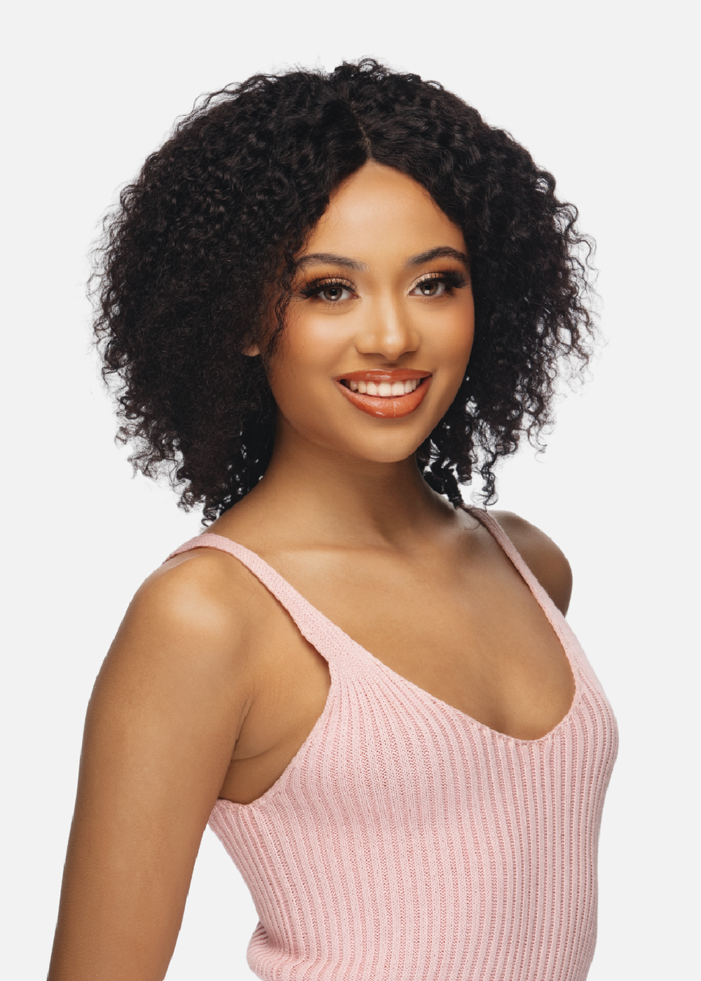 BLACK ROSE Burmese Curly 16"