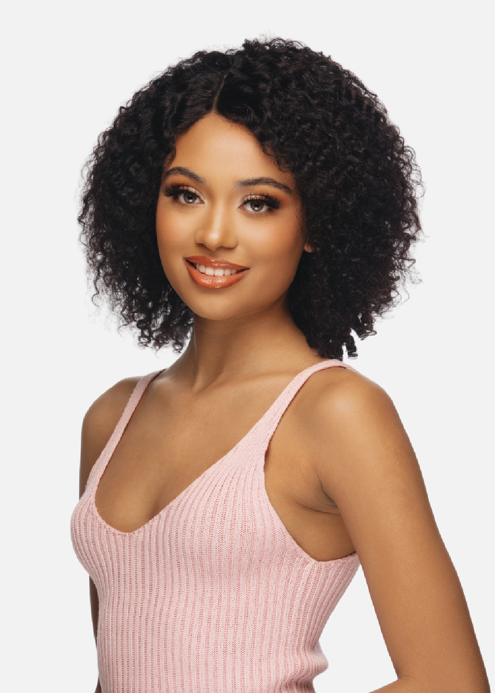 BLACK ROSE Burmese Curly 16"