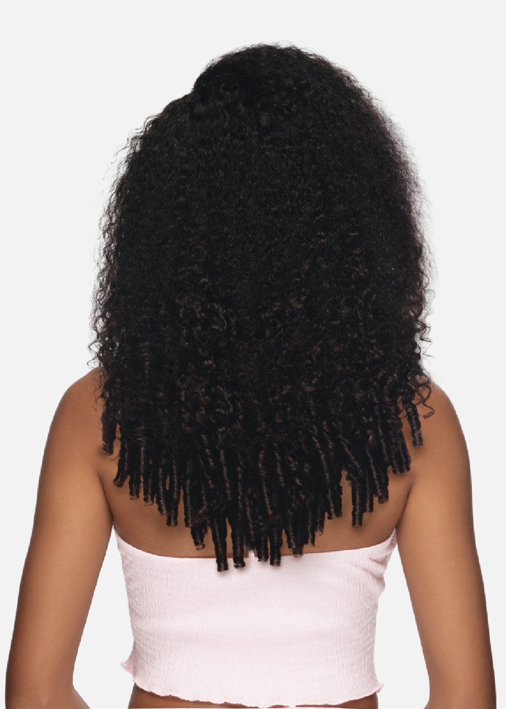 BLACK ROSE Burmese Curly 24"