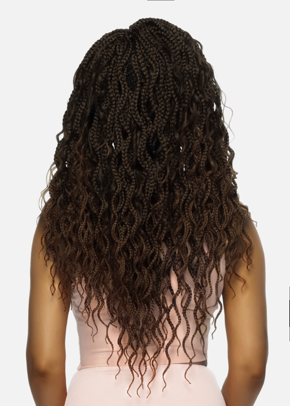 3X CURLY BOHO BOX BRAID 18”