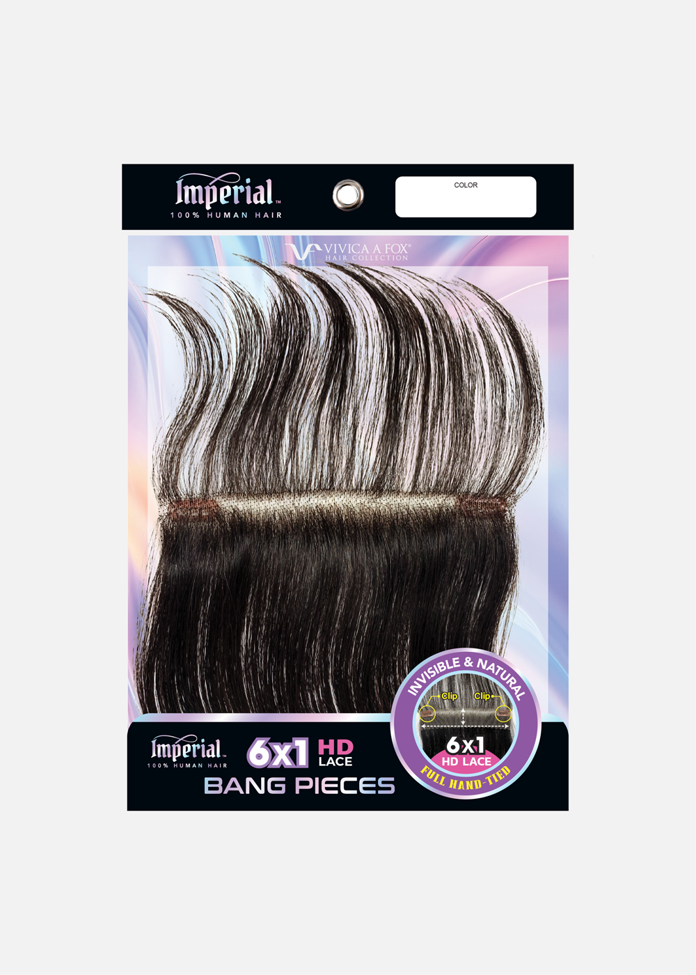 Imperial 6X1 HD Lace Bang Pieces