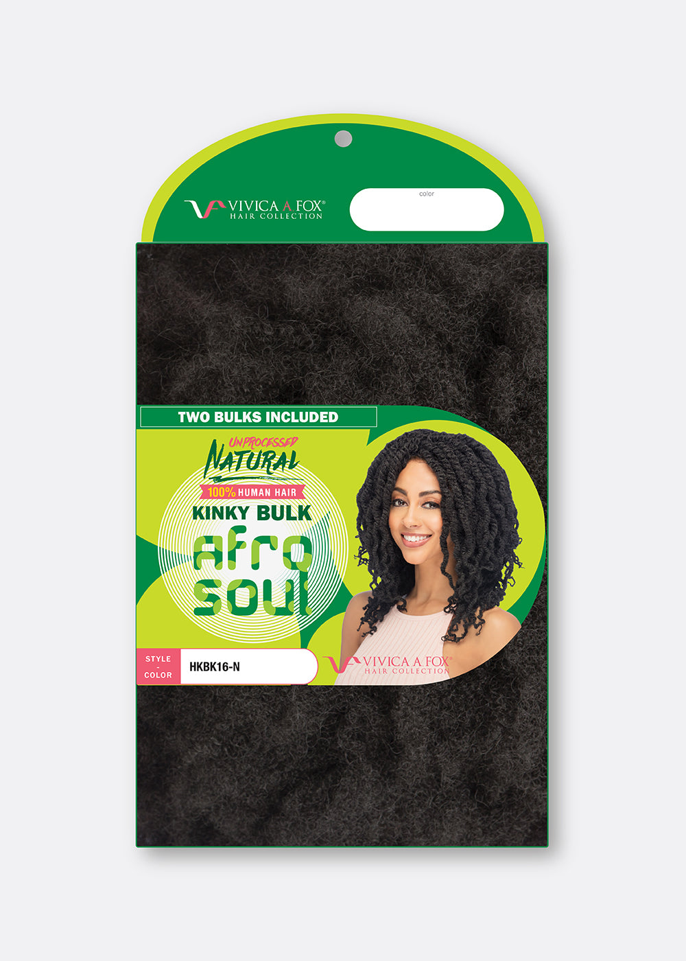 Natural Hair Kinky Bulk (HKBK16-N) image 0