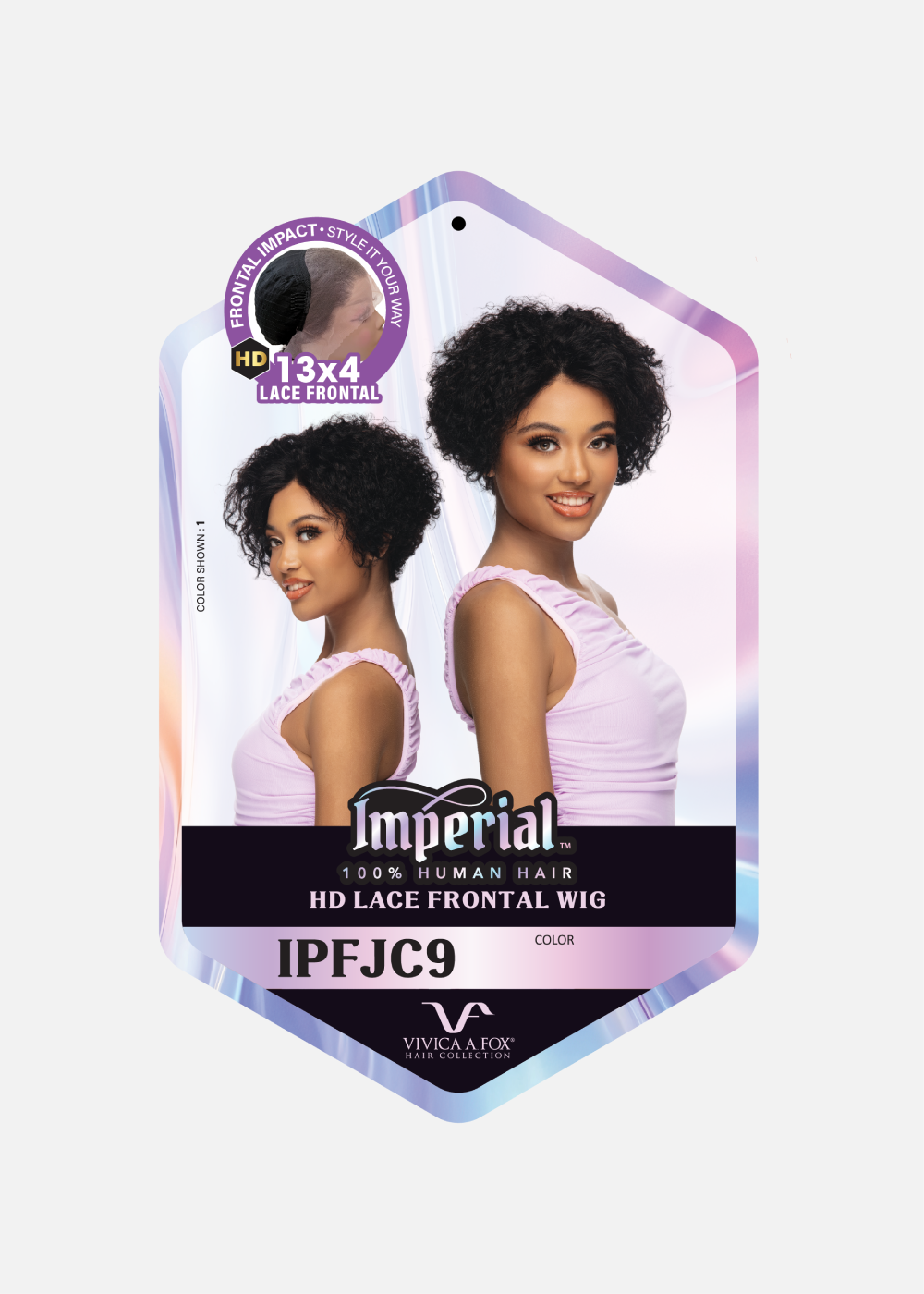 IMPERIAL 13X4 HD Frontal- Jerry Curl