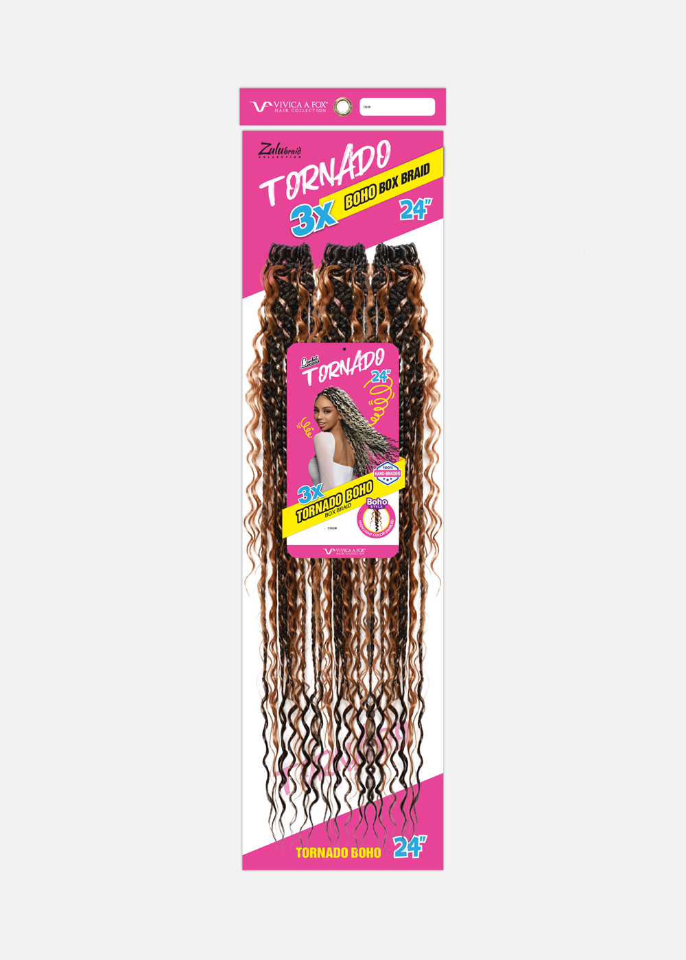 3X Tornado BOHO Box Braid 24"